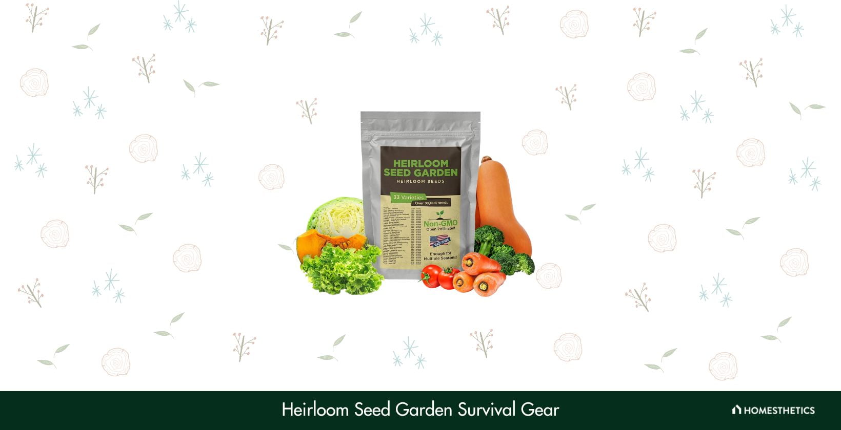 Heirloom Seed Garden Survival Gear
