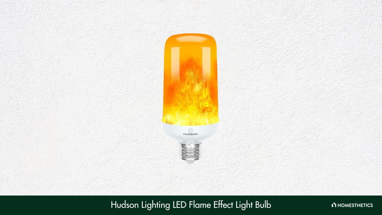 Hudson Lighting LED Flame Effect Light Bulb 1