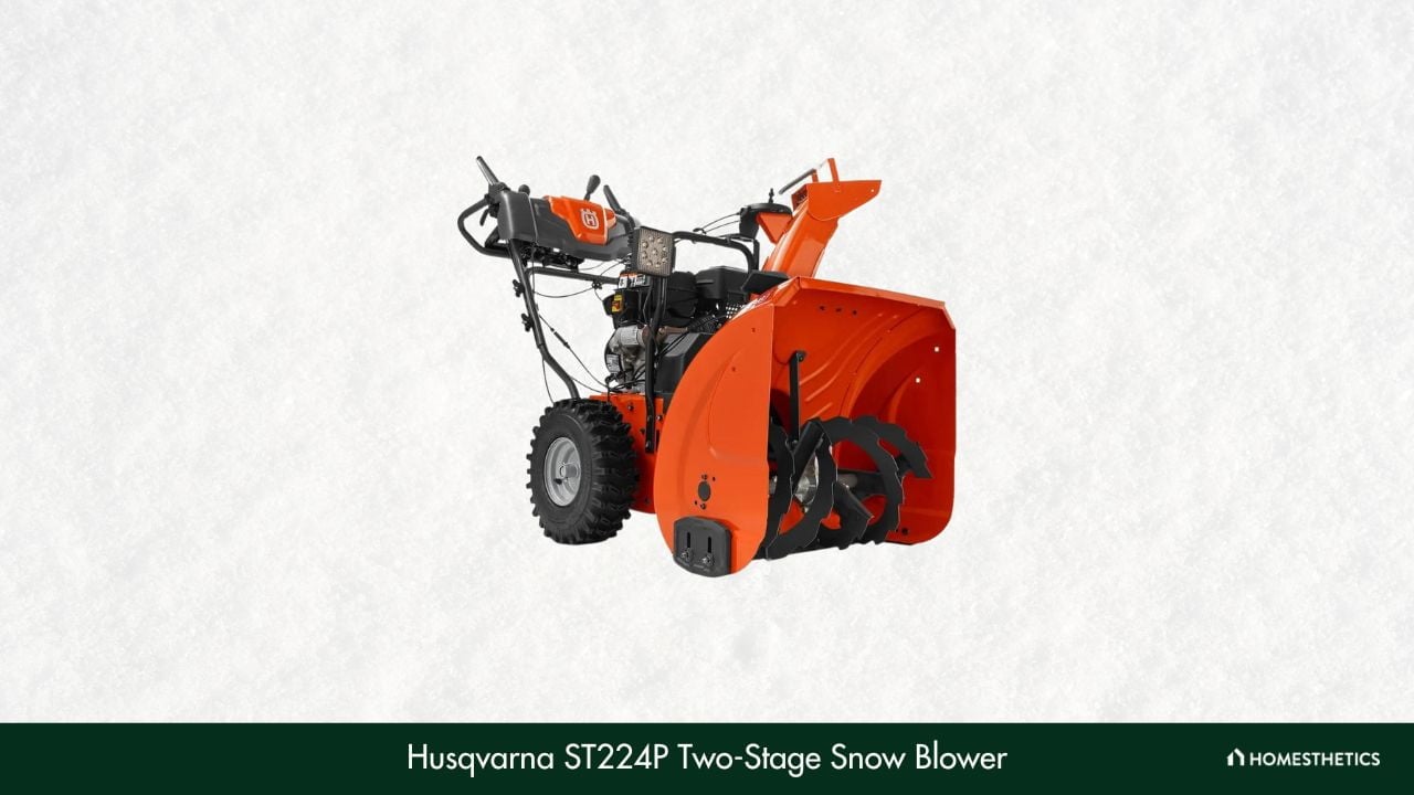 Husqvarna ST224P Two Stage Snow Blower 1