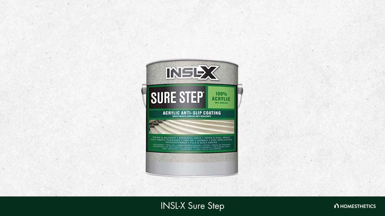 INSL X Sure Step Acrylic Anti Slip Concrete Coating