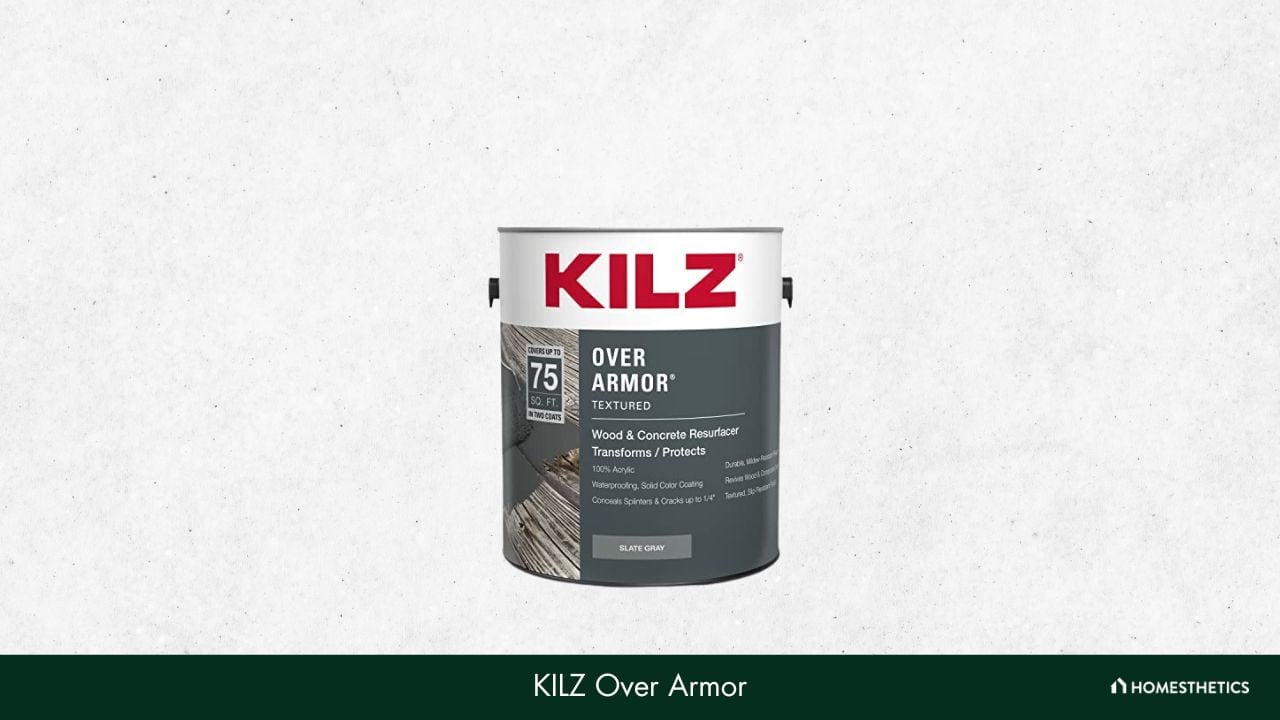 KILZ Over Armor Smooth Wood Concrete Coating
