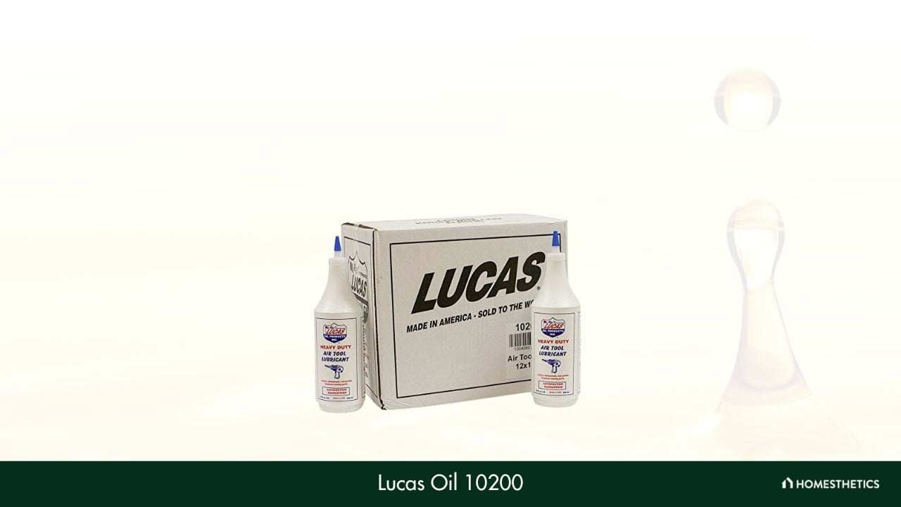 Lucas Oil 10200 1 Quart Air Tool Lubricant