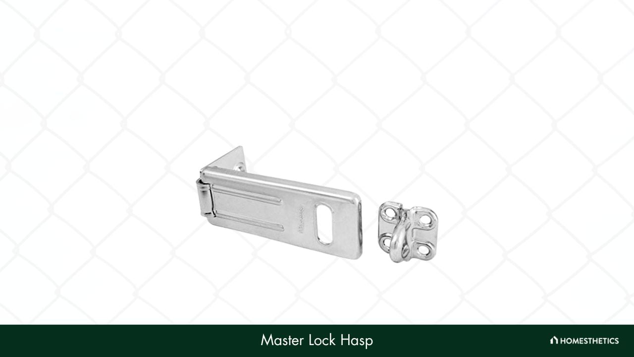 Master Lock Hasp Zinc Plated Cast Steel Hasp Lock