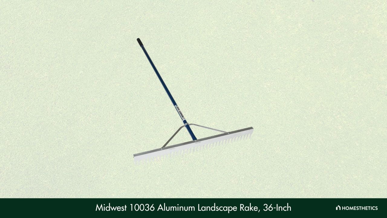 Midwest 10036 Aluminum Landscape Rake 36 Inch 1