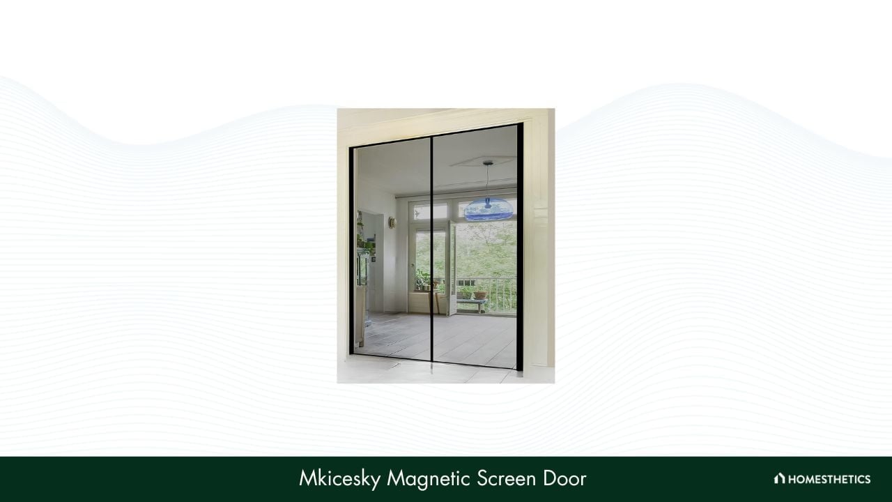 Mkicesky Magnetic Screen Door 1