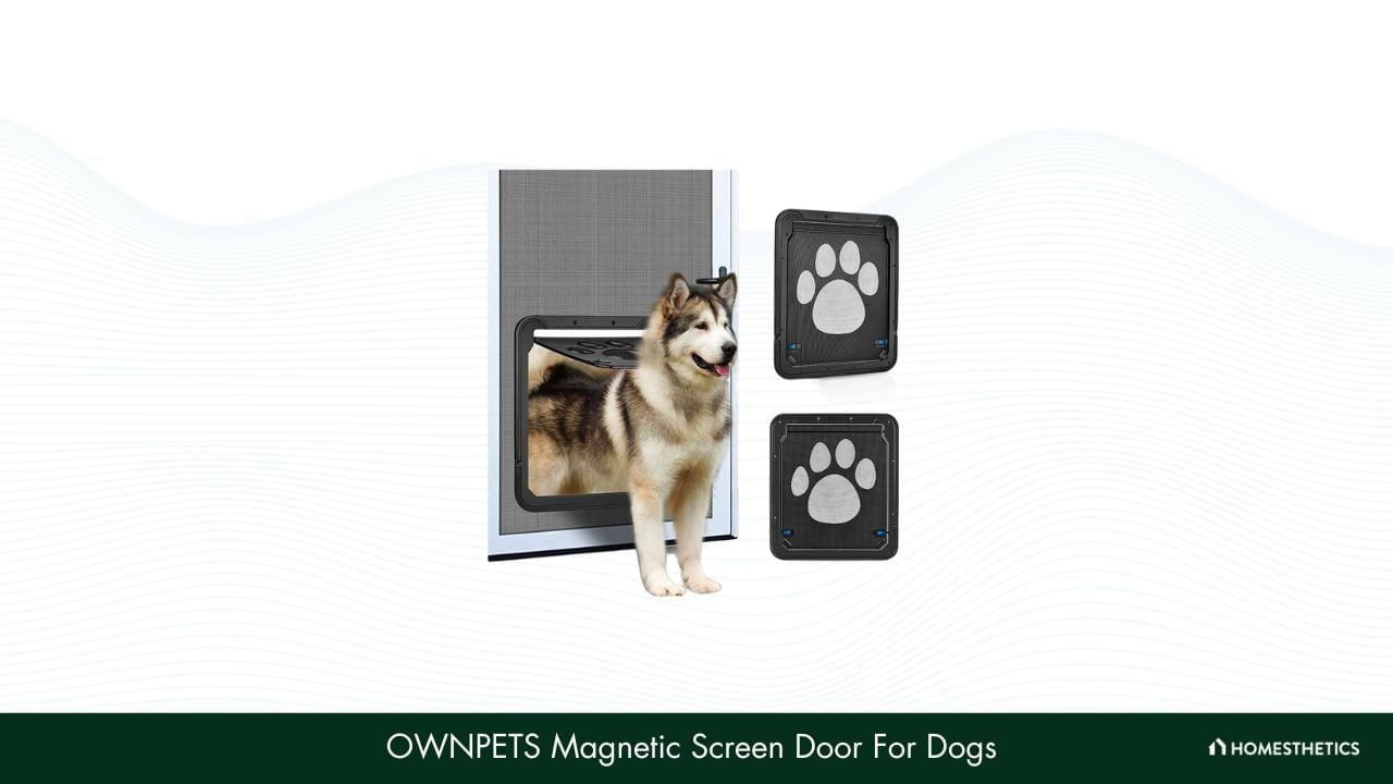 OWNPETS Magnetic Screen Door For Dogs 1