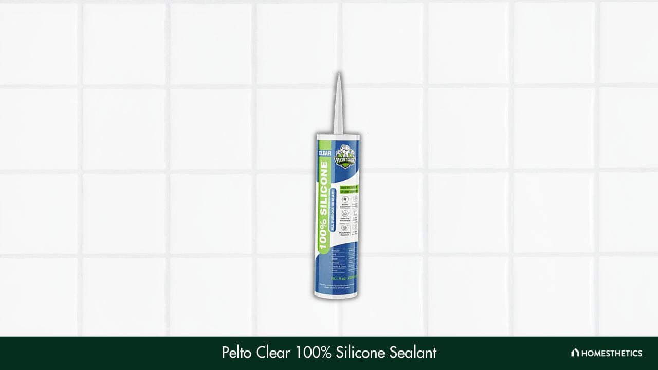 Pelto Clear 100 Silicone Sealant