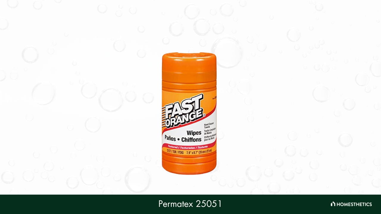 Permatex 25051 Fast Orange Hand Cleaner Wipe