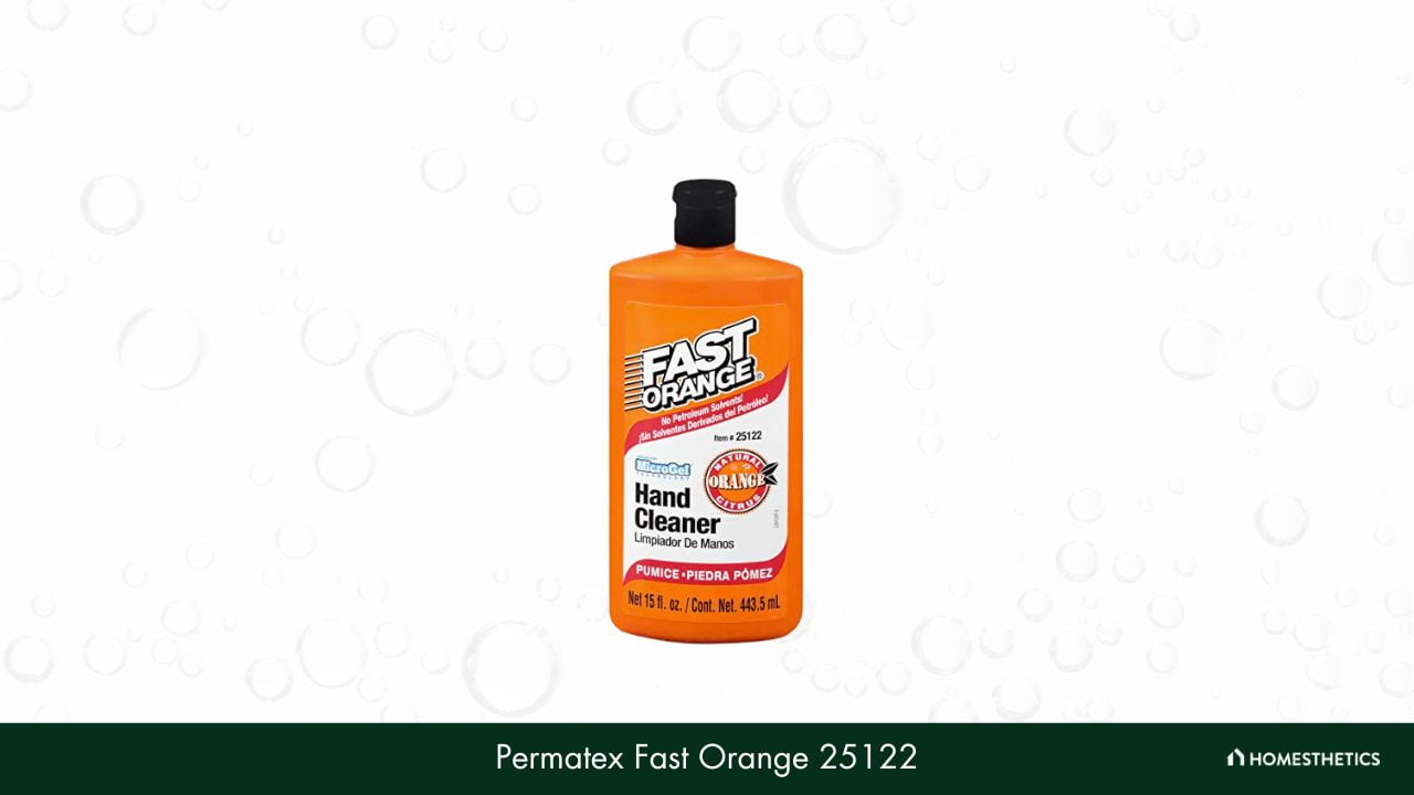 Permatex 25122 Fast Orange Pumice Lotion Hand Cleaner