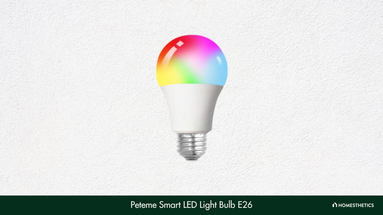 Peteme Smart LED Light Bulb E26 1