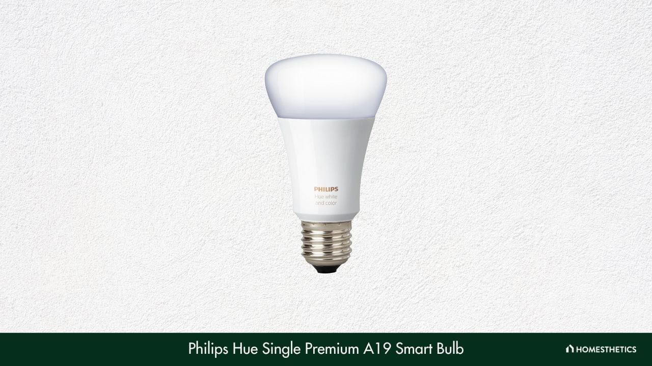 Philips Hue Single Premium A19 Smart Bulb 1