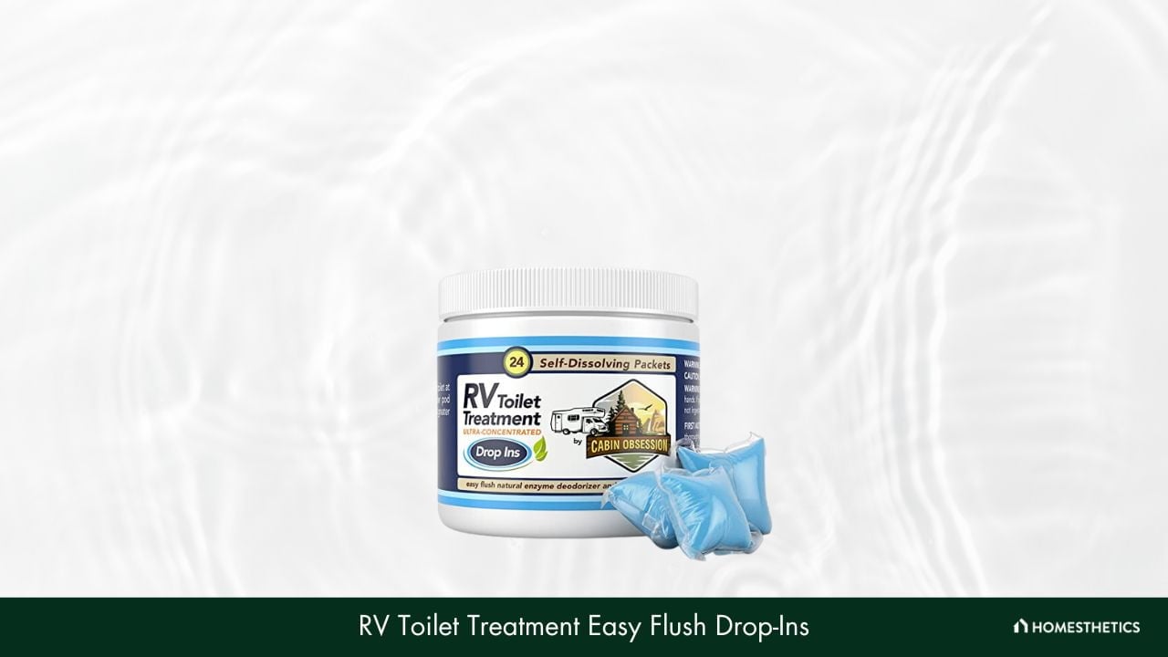 RV Toilet Treatment Easy Flush Drop Ins