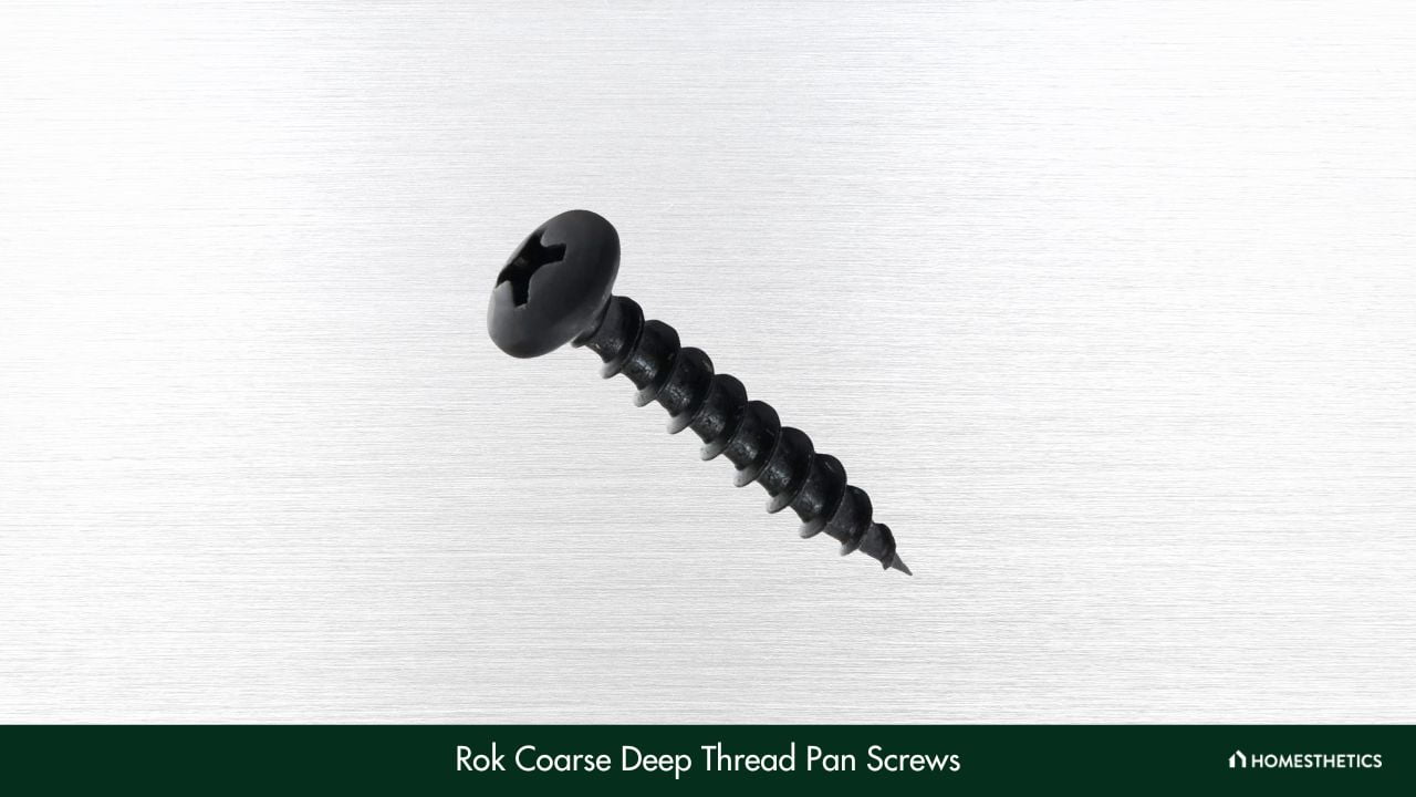 Rok Coarse Deep Thread Pan Screws 1