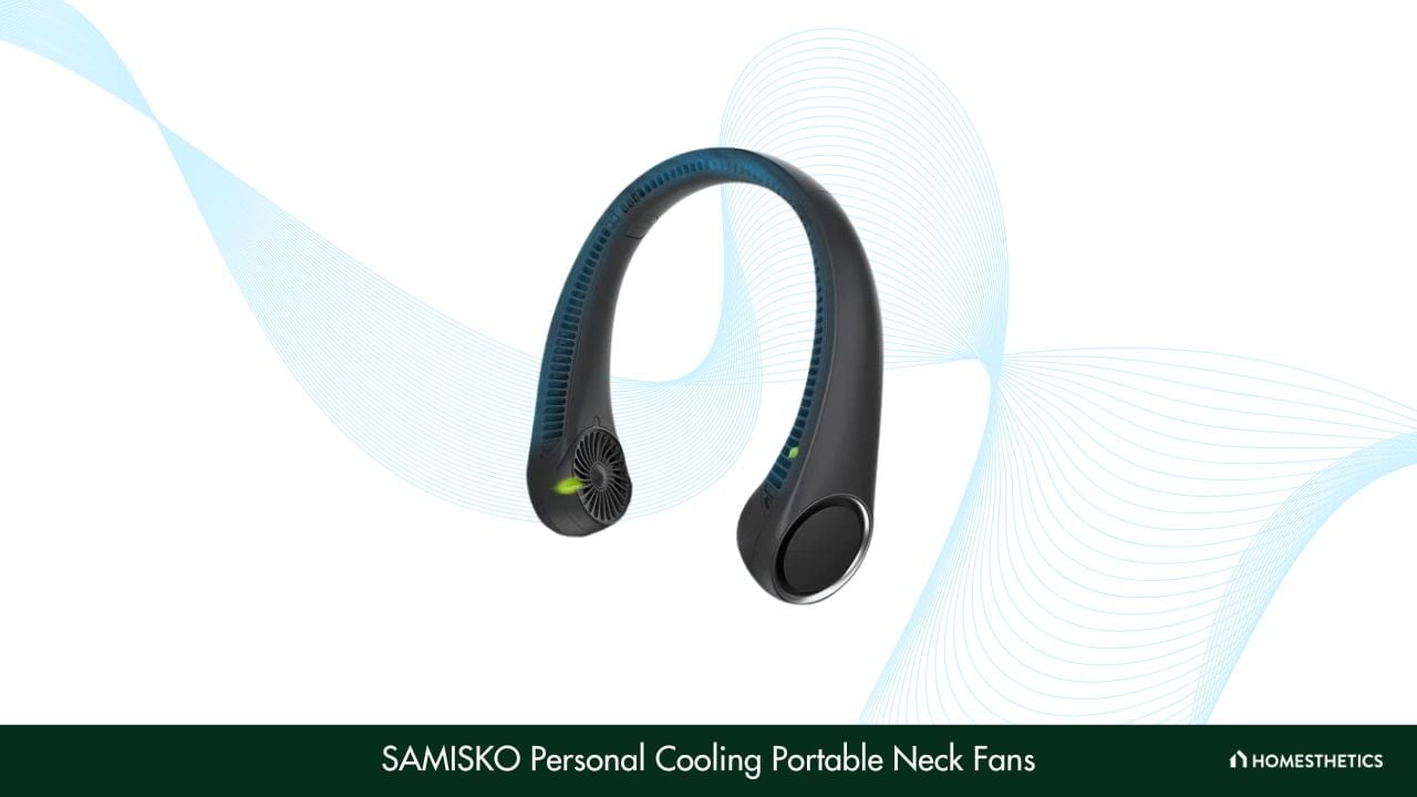 SAMISKO Personal Cooling Portable Neck Fans 1