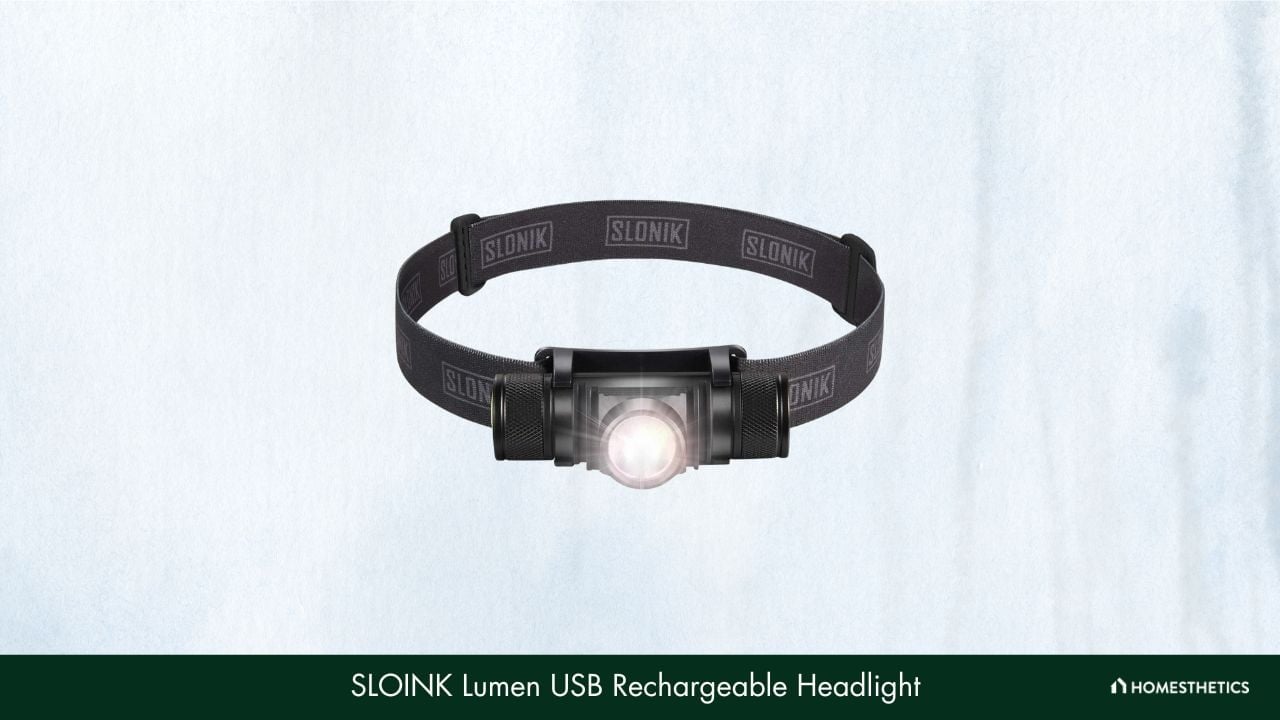 SLOINK Lumen USB Rechargeable Headlight 1