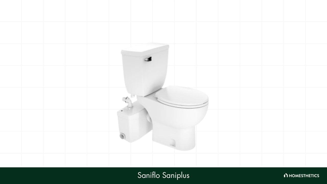 Saniflo Saniplus Upflush Toilet Kit