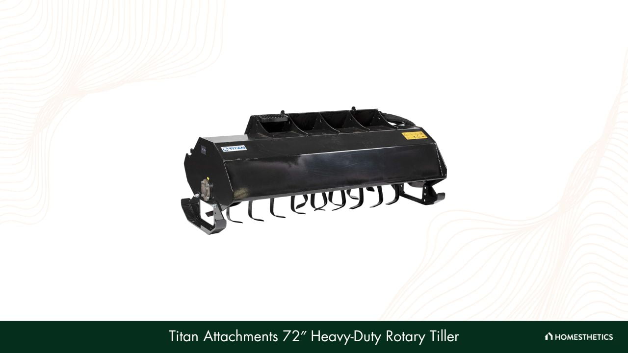 Titan Attachments 72″ Heavy Duty Rotary Tiller