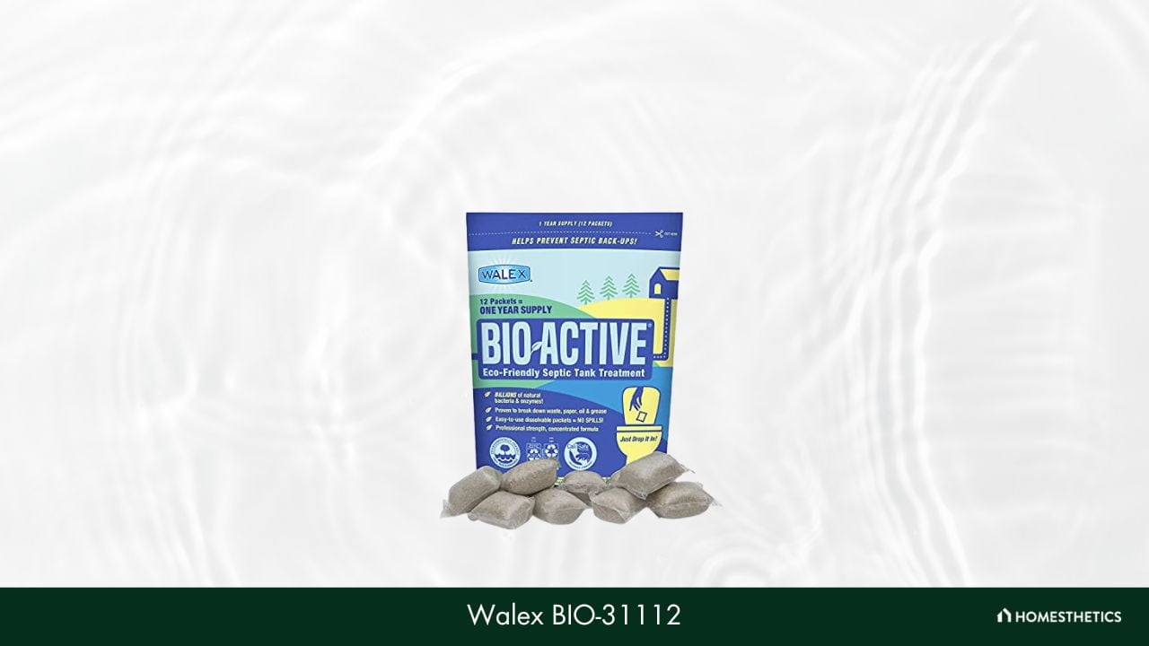 Walex BIO 31112 Bio Active Drop Ins Septic Additive