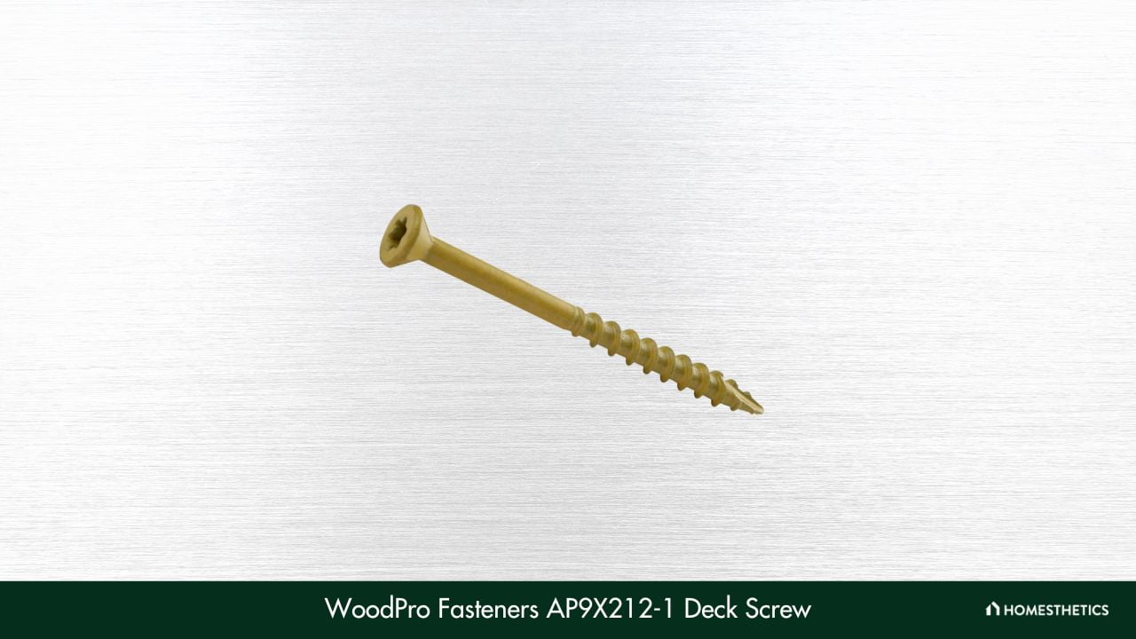 WoodPro Fasteners AP9X212 1 Deck Screw 1