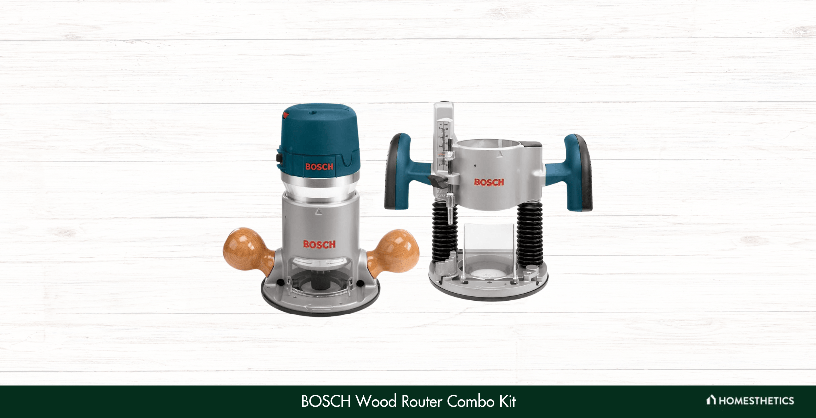 1. BOSCH Wood Router Combo Kit