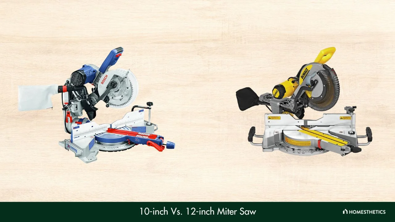 10-inch Vs. 12-inch Miter Saw