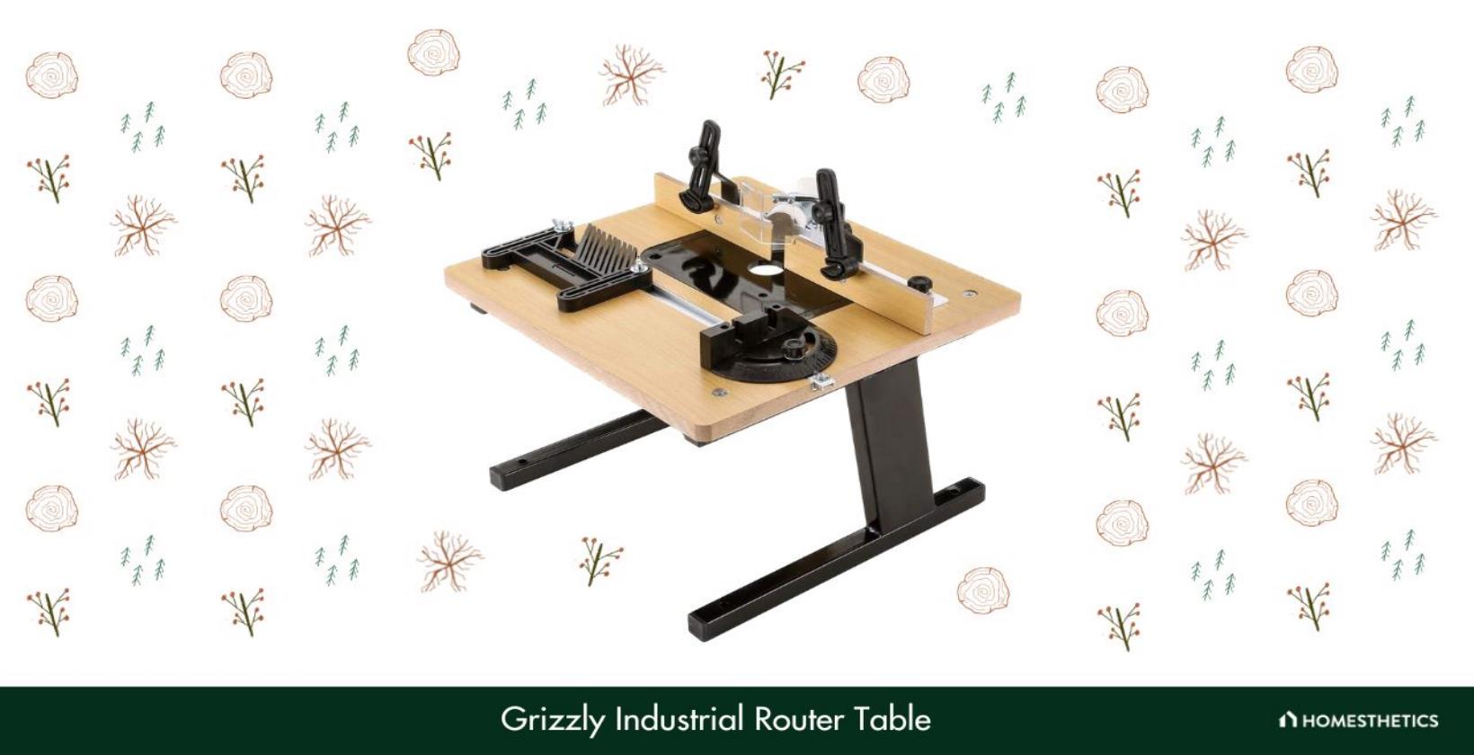 10. Grizzly Industrial Router Table