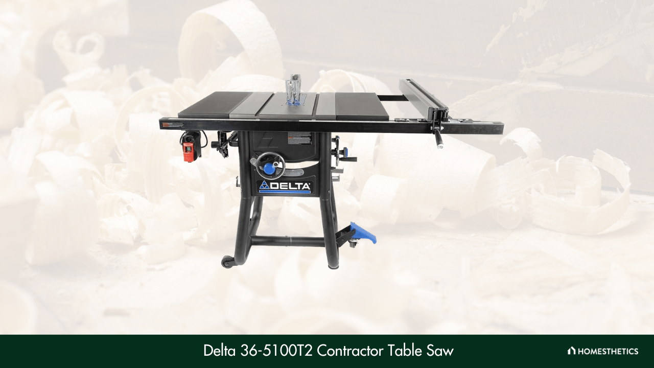 11. Delta 36 5100T2 Contractor Table Saw