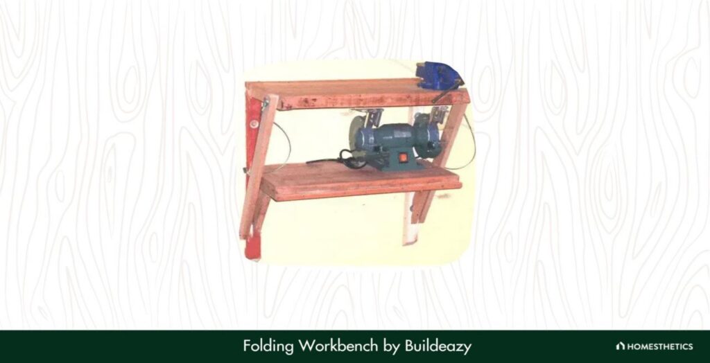 13. Folding Workbench by Buildeazy