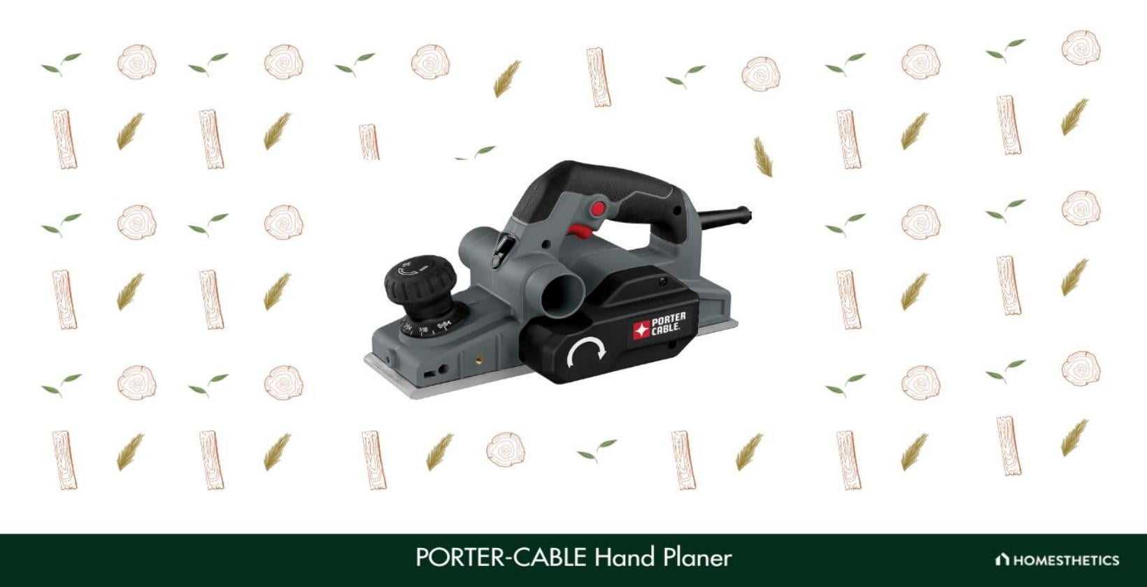 2. PORTER CABLE Hand Planer