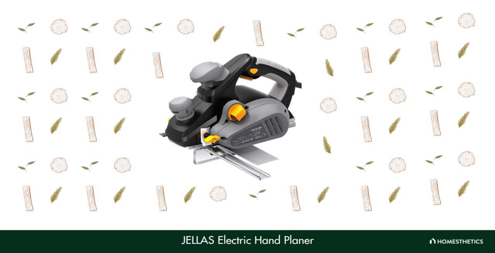 4. JELLAS Electric Hand Planer