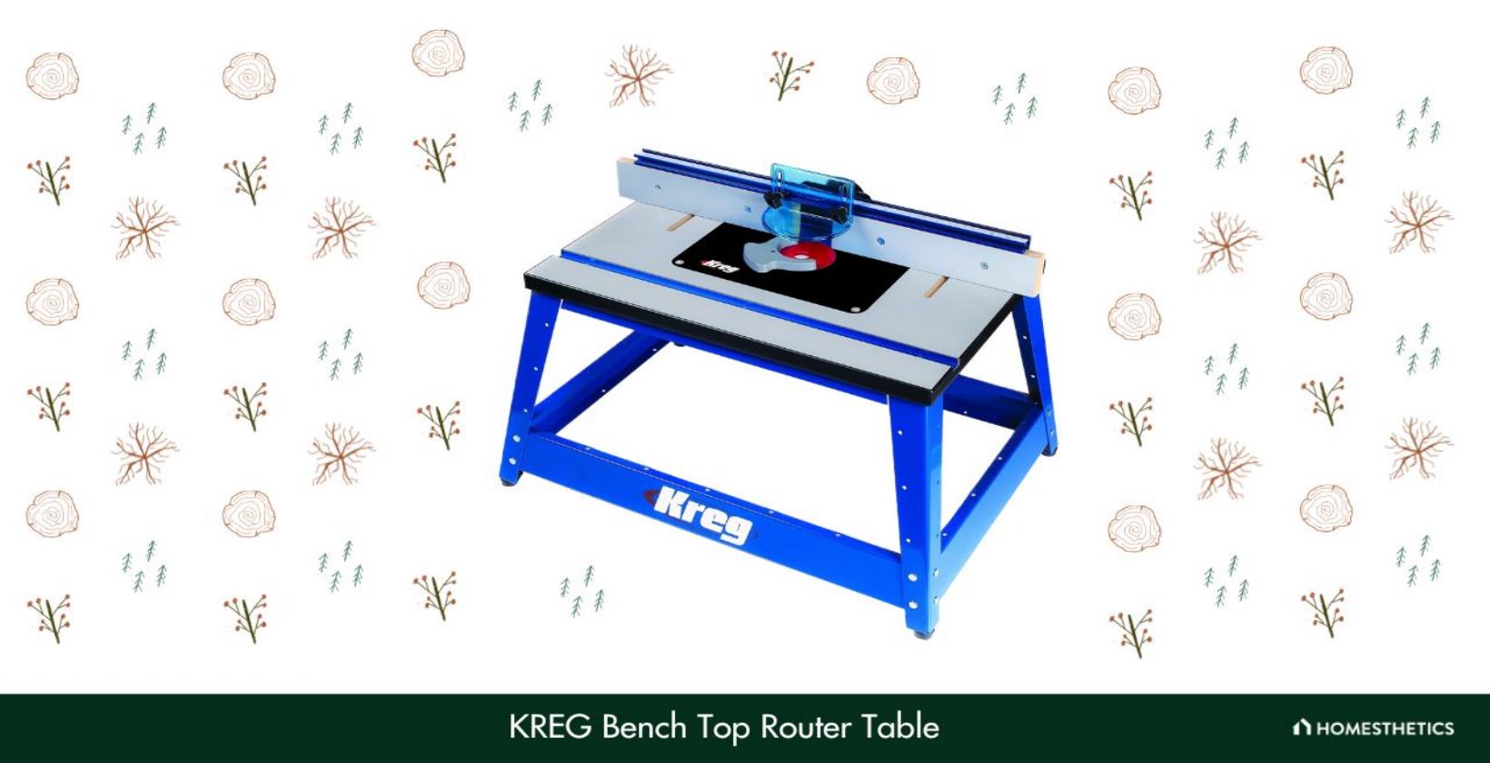 4. KREG Bench Top Router Table