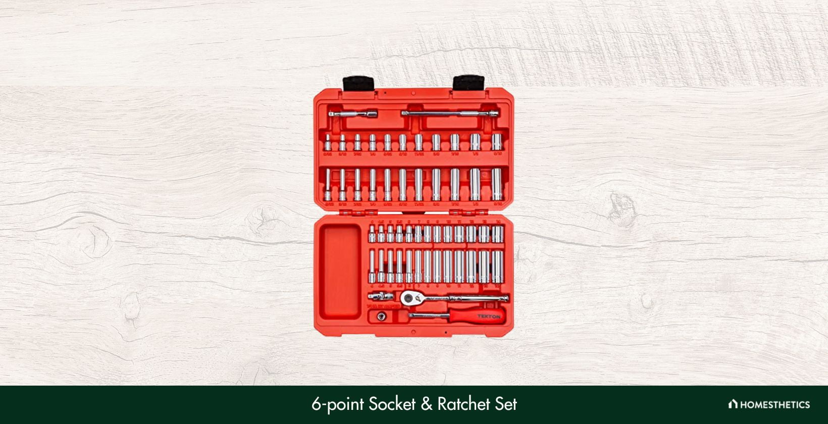 6 point Socket and Ratchet Set