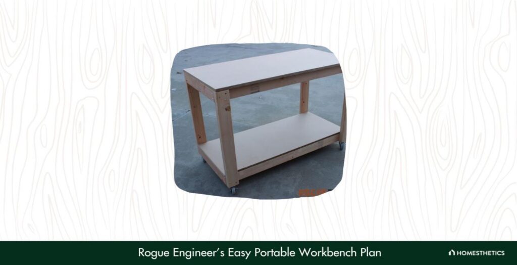 6. Rogue Engineer’s Easy Portable Workbench Plan