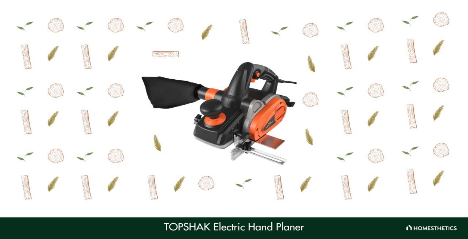 6. TOPSHAK Electric Hand Planer