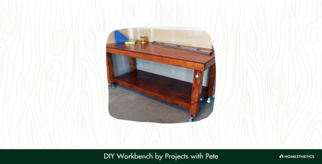 7. DIY Workbench by Projects With Pete