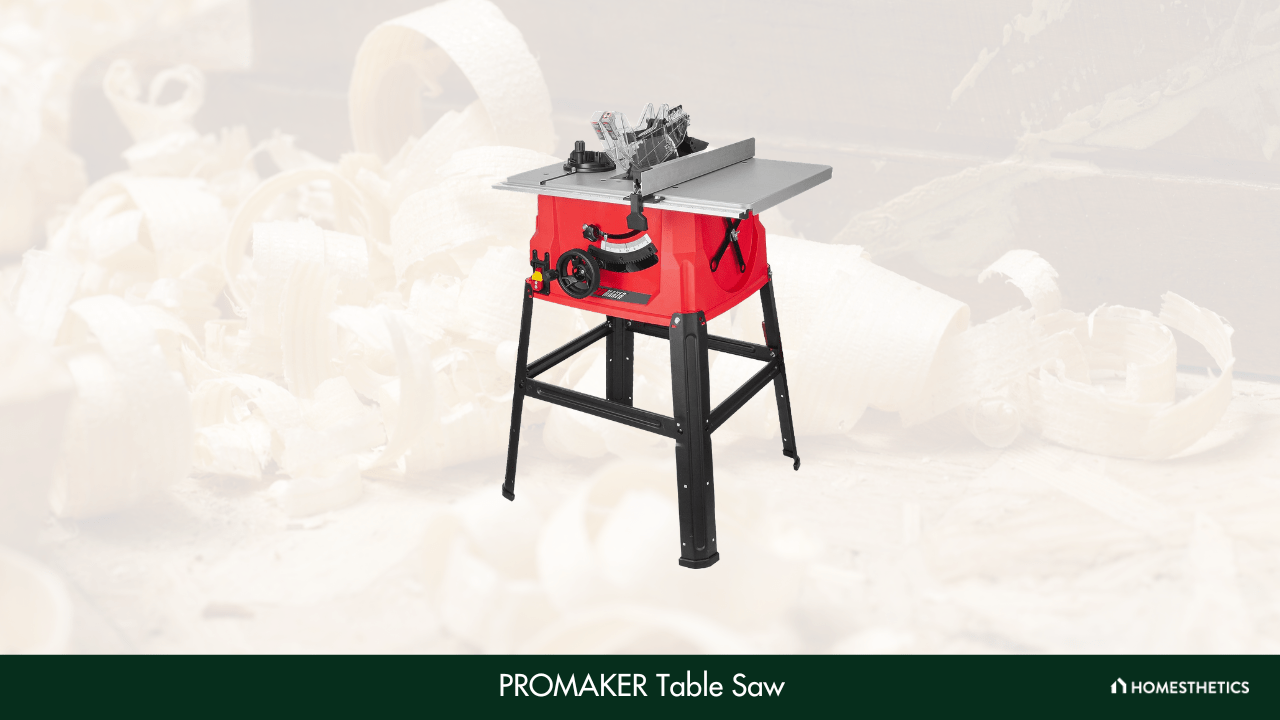 8. PROMAKER Table Saw