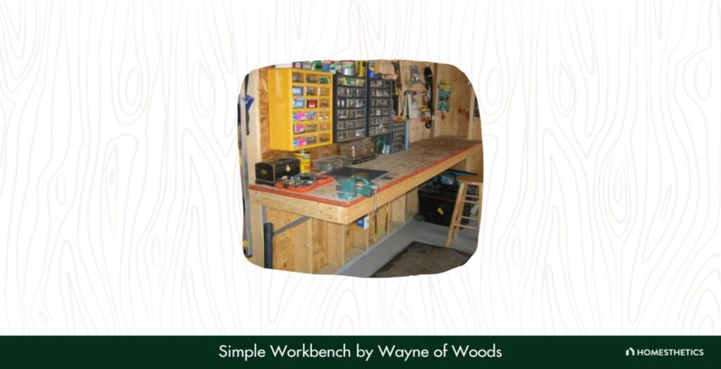8. Simple Workbench by Wayne Of Woods