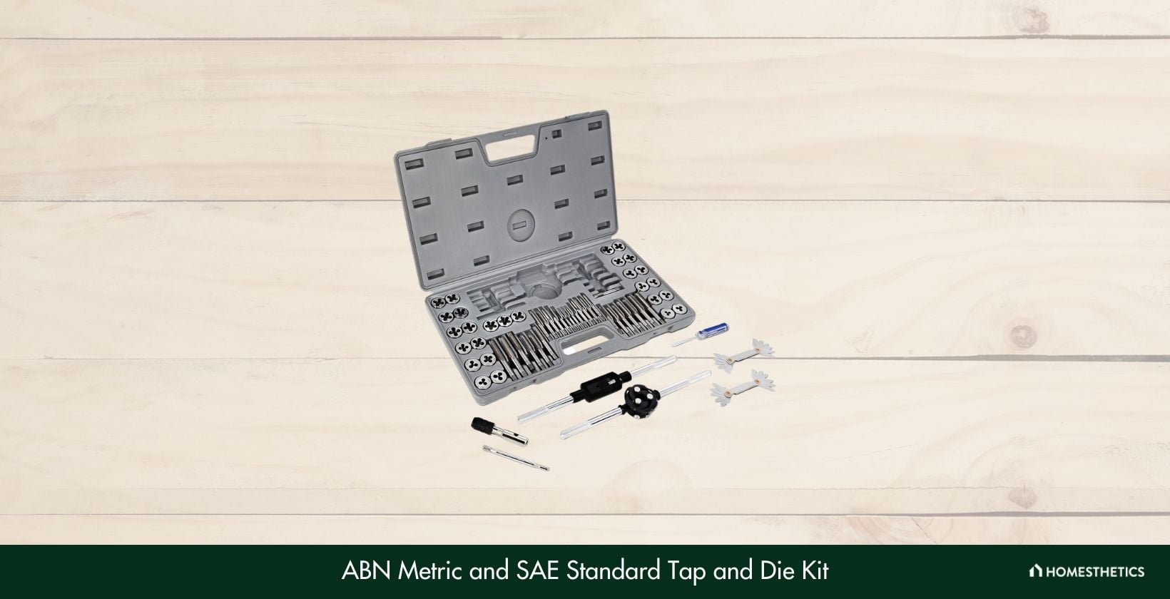 ABN Metric and SAE Standard Tap and Die Kit
