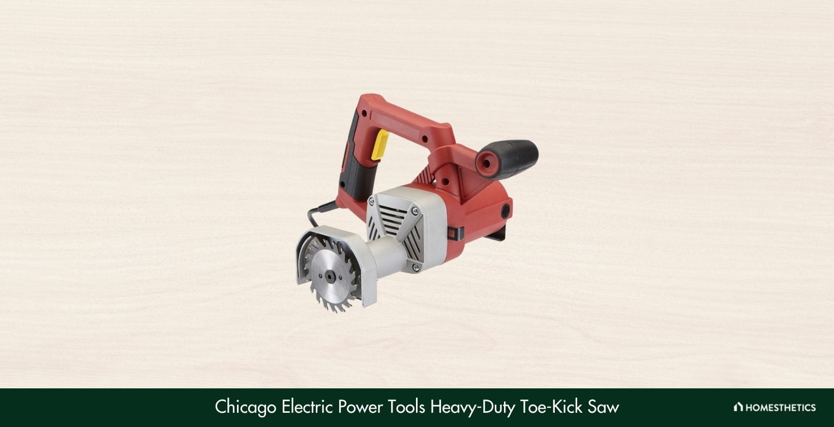 Chicago Electric Power Tools Heavy Duty Toe Kick Saw