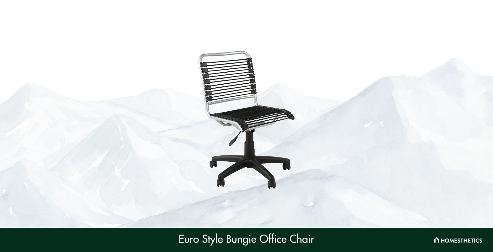Euro Style Bungie Office Chair
