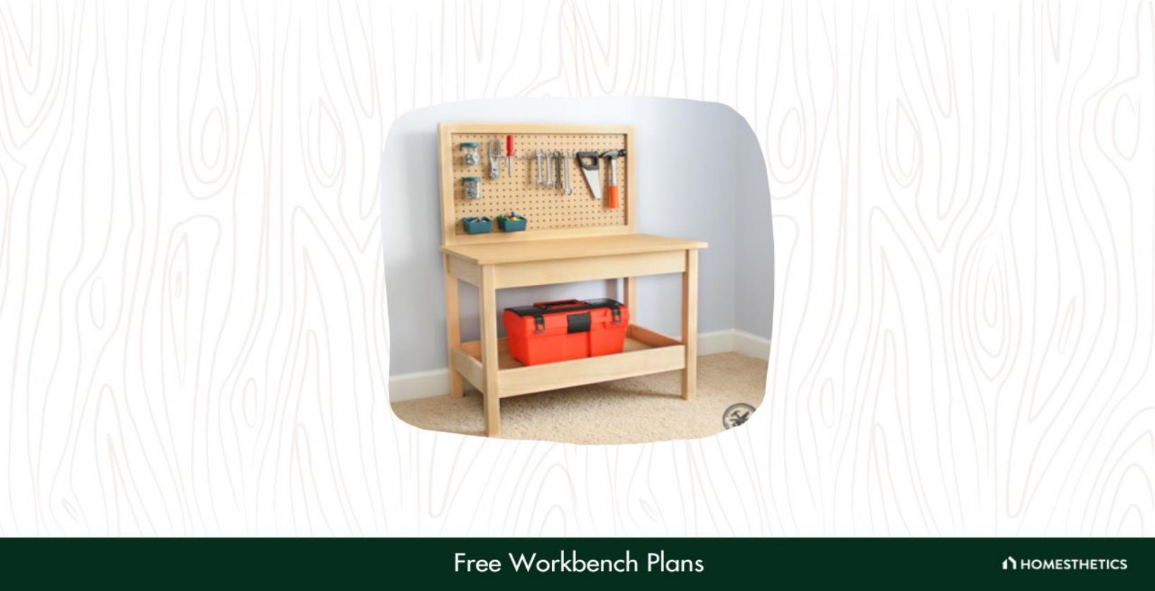 19 Free Workbench Plans for Woodworkers