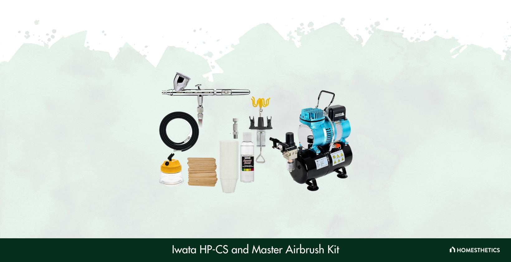 Iwata HP CS and Master Airbrush Kit 1