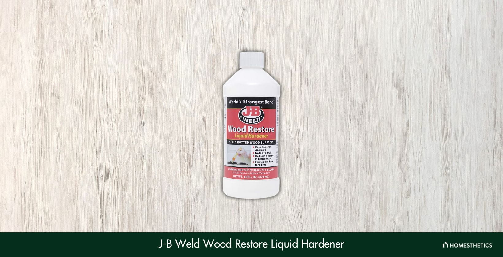 J B Weld Wood Restore Liquid Hardener