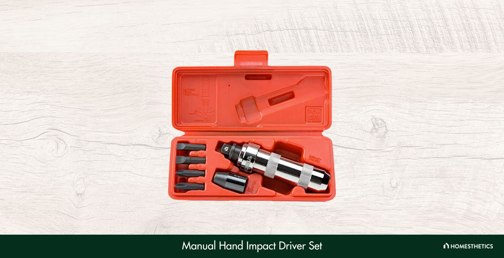 Manual Hand Impact Driver Set