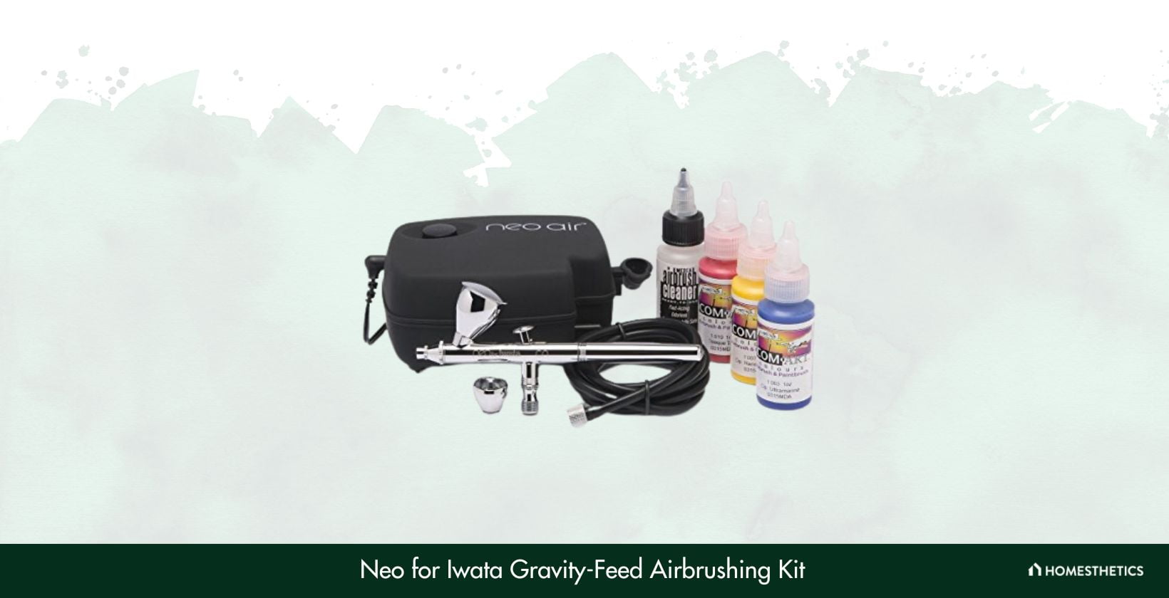 Neo for Iwata Gravity Feed Airbrushing Kit