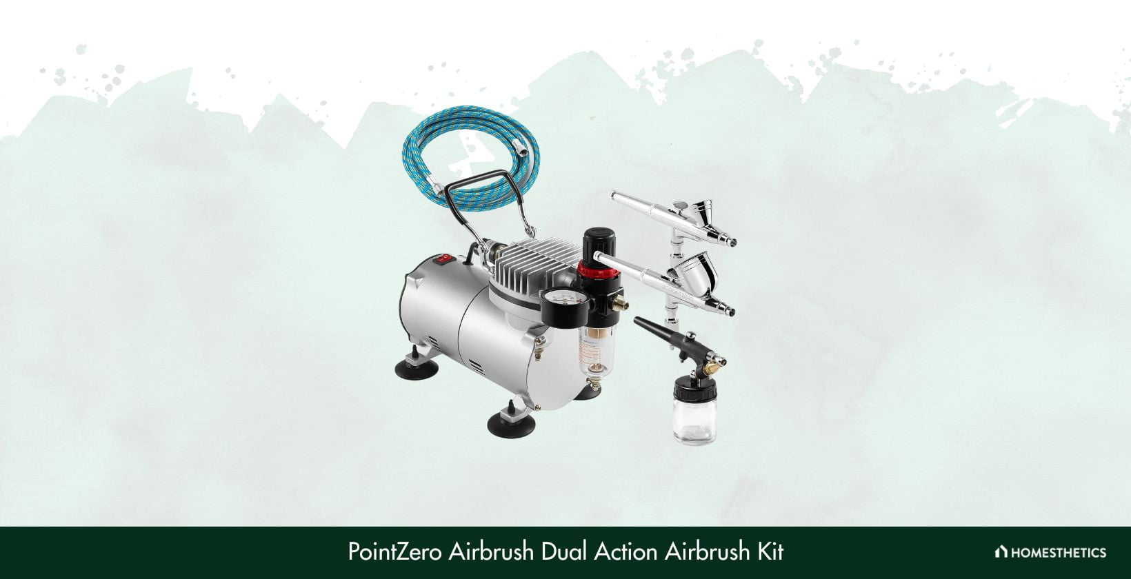 PointZero Airbrush Dual Action Airbrush Kit