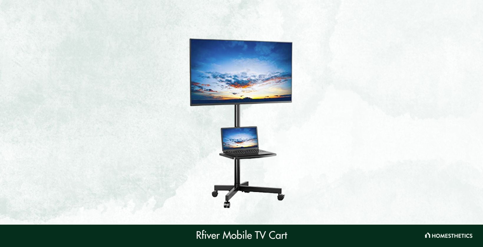 Rfiver Mobile TV Cart