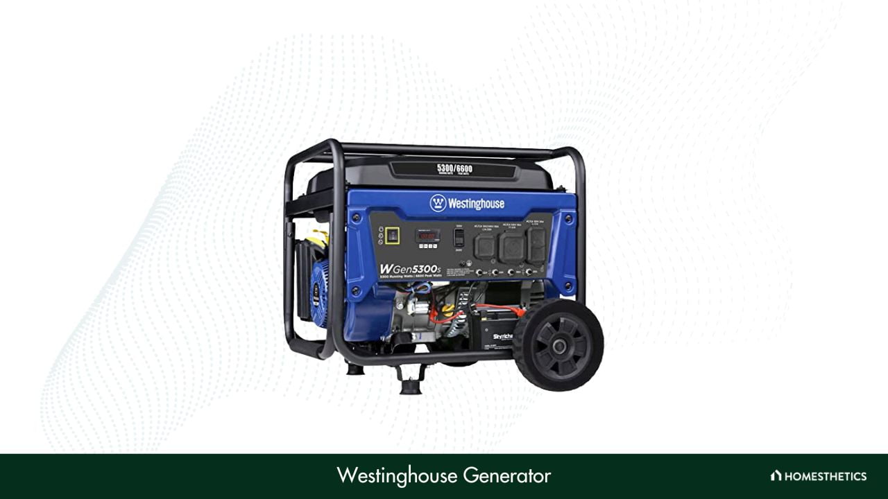 Westinghouse WGen5300s 6600W Generator