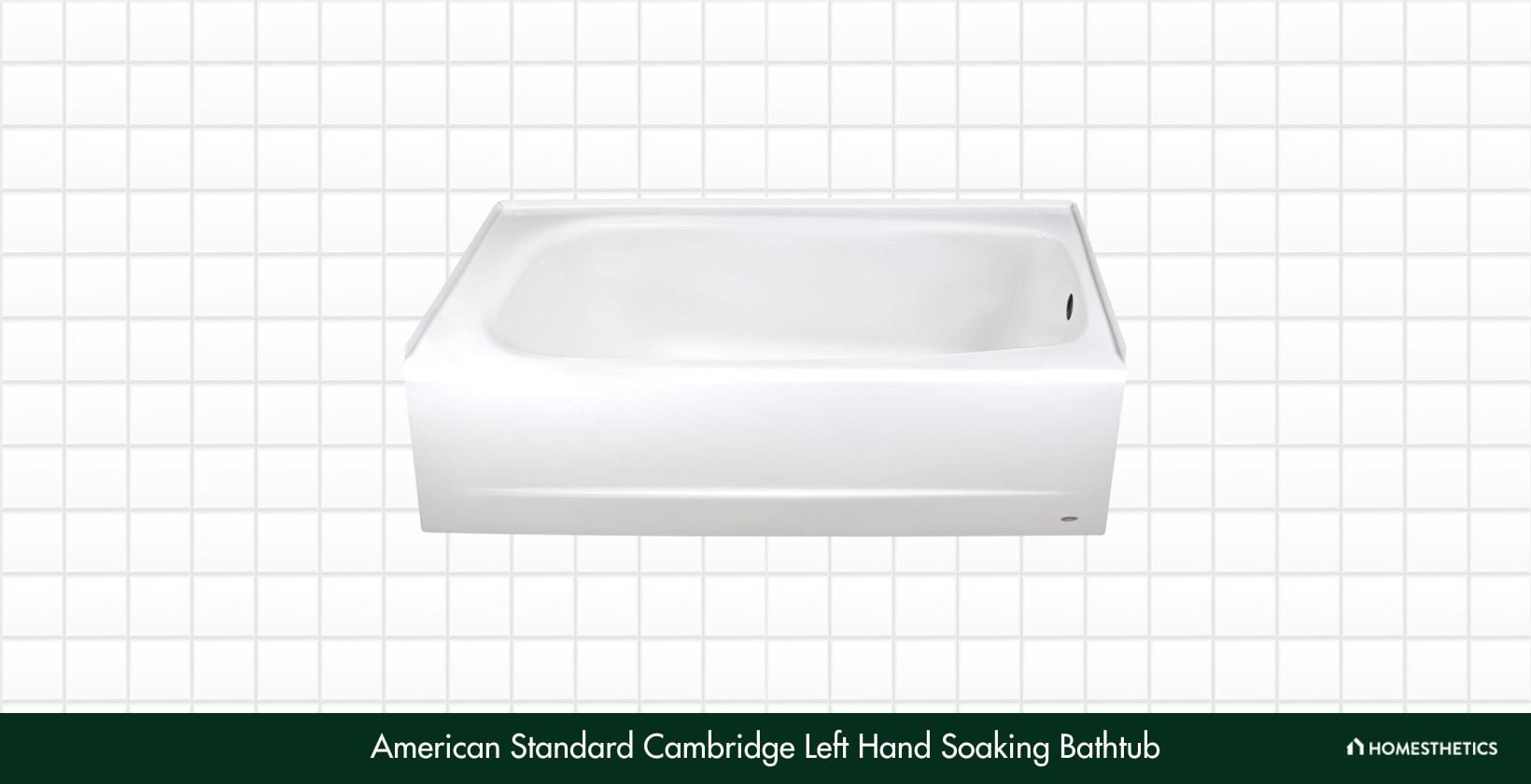 American Standard Cambridge Left Hand Soaking Bathtub