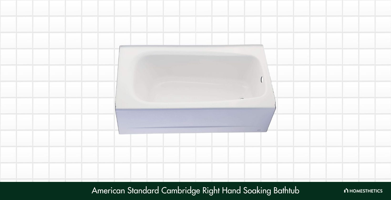 American Standard Cambridge Right Hand Soaking Bathtub